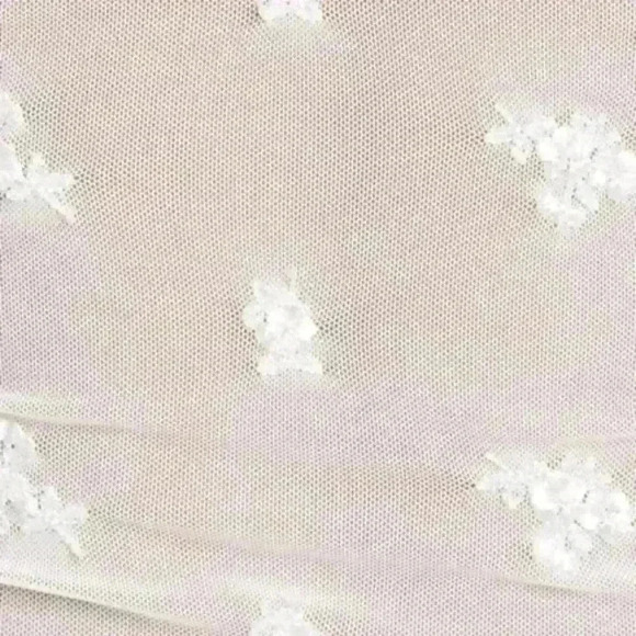 FREE People Make Out Mesh Embroidered Bodysuit S - Picture 5 of 6